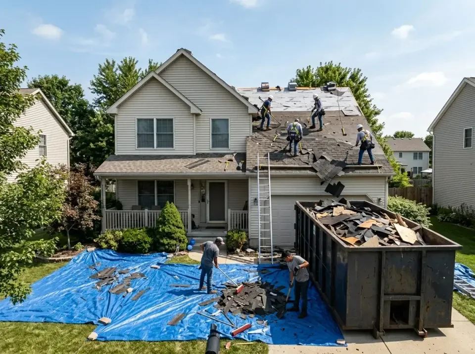 roof-replacement-debris-remova-004 — frequently asked questions, Cheapest Dumpster Rentals in Saratoga, CA